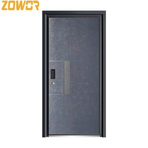 Wholesale Swing Opening 90mm Leaf Security Steel Door Heat Preservation ISO9001 from china suppliers
