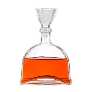 Wholesale Hot Flat Glass Wine Bottle with Screw Cap Capacity 200ml/300ml/500ml/750ml/1000ml from china suppliers