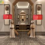 Classic Ladies Standing Floor Lamp For Hotel Living Room Bedroom
