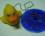 Non Phthalate Pvc Bathtub Water Stopper , Toybathtub Drain Stopper With Rubber