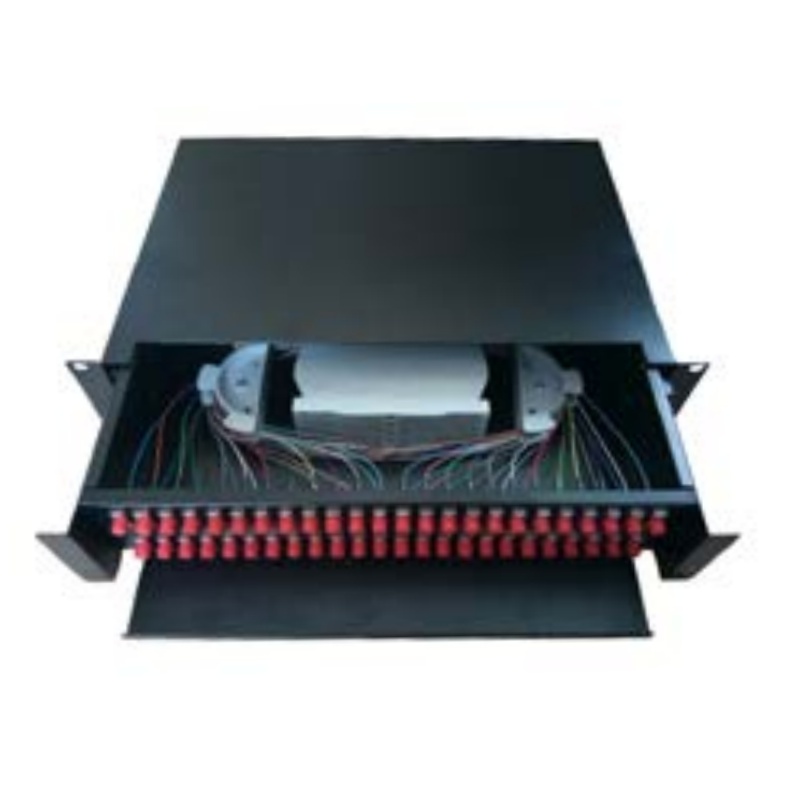 19 Inch FC/Sc/St/LC Pull Type SPCC Fiber Optic ODF Fiber Patch Panel for FTTH/FTTX