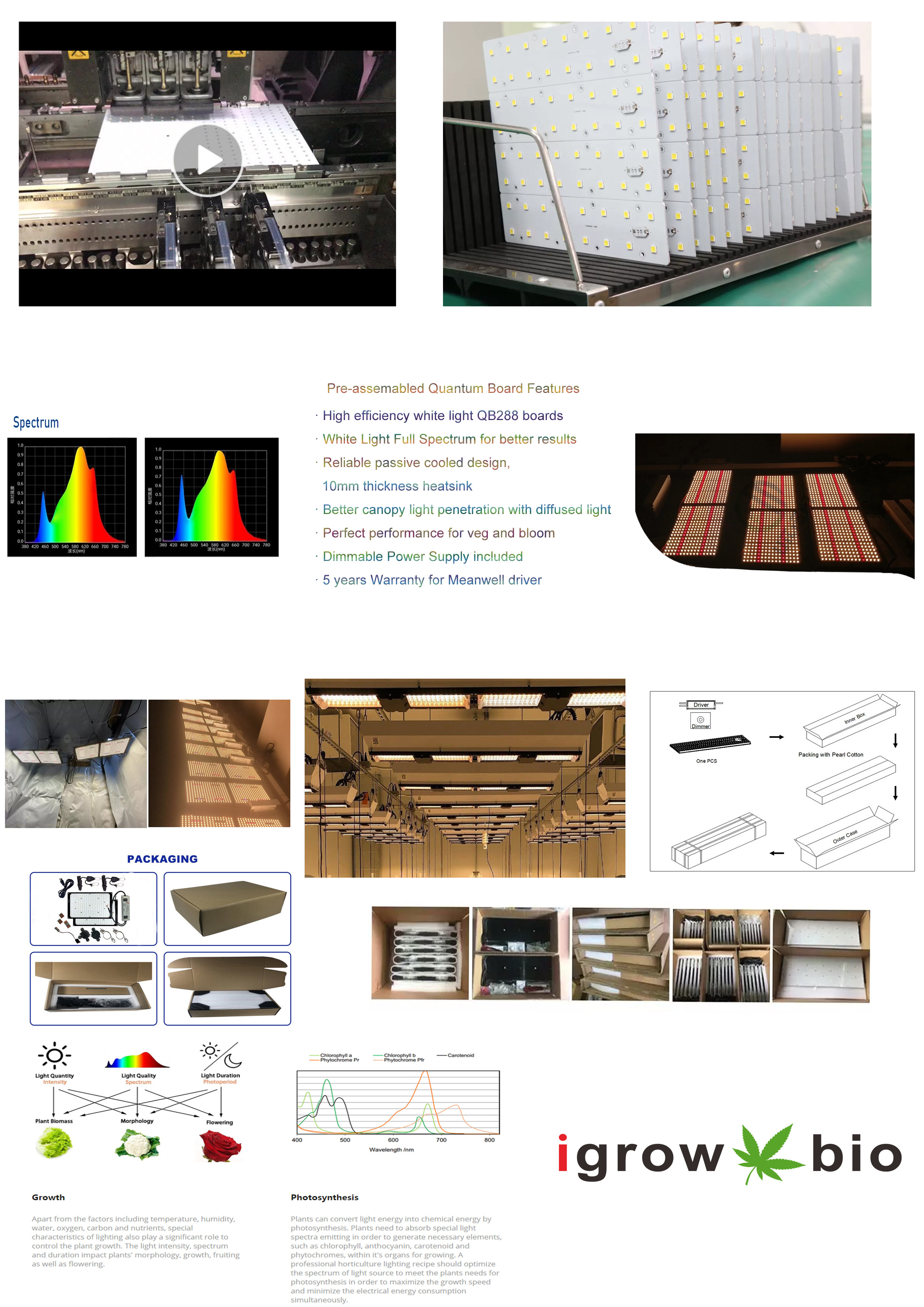 730nm 240W Led Veg Grow Light With UV IR