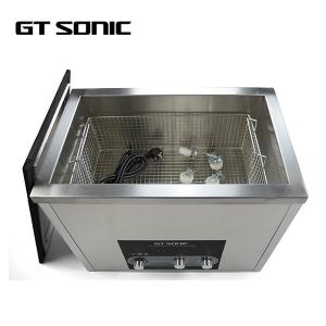 Wholesale Square Ultrasonic Parts Washer , Industrial Ultrasound Equipment 600W from china suppliers