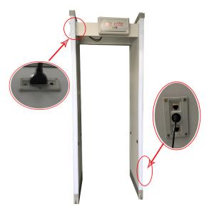 Wholesale Waterproof Walk Through Body Metal Detectors 18 Zones AC 110-220V For Body Scanner from china suppliers