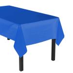 Solid Color Disposable Plastic Tablecloths , Heavy Duty Disposable Table Covers