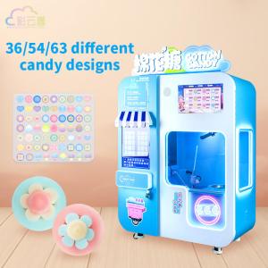 Wholesale 3000W Automatic Cotton Candy Vending Machine With 21.5 Inch Screen from china suppliers