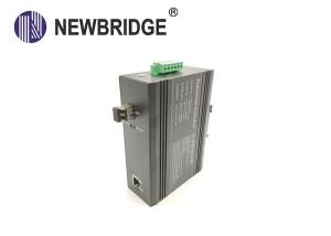 Wholesale Industrial PoE Ethernet Switch Media Converter DC10-58V With SFP Port / DIN Rail from china suppliers