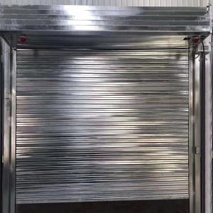 Wholesale Steel Fire Rolling Shutter Door , White Fire Resistant Roller Shutters from china suppliers