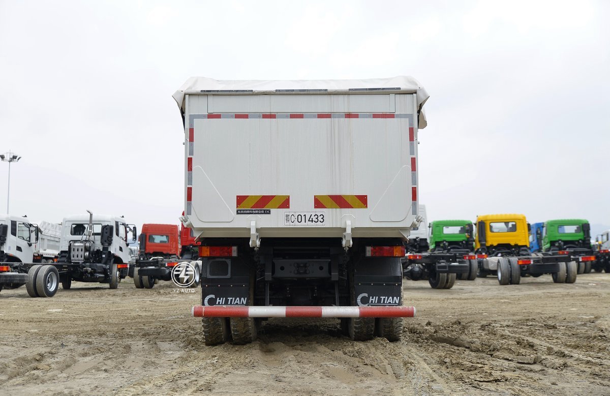 350hp Left Hand Drive 10 Wheel Dongfeng 6X4 Tipper Truck For Sand And Gravel Dumping