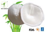 Reusable Bamboo Organic Breast Pads , White Bamboo Waterproof Breast Pads