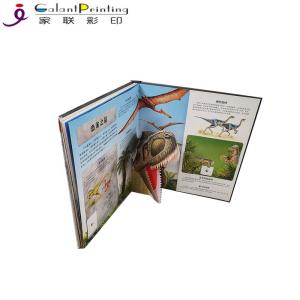 Wholesale Dinosaurs Children'S Pop Up Story Books Educational Lift The Flap Books For Toddlers from china suppliers