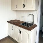 EU 20ft Wooden Houses Prefabricated Houses Galvanized Steel Structure Modern