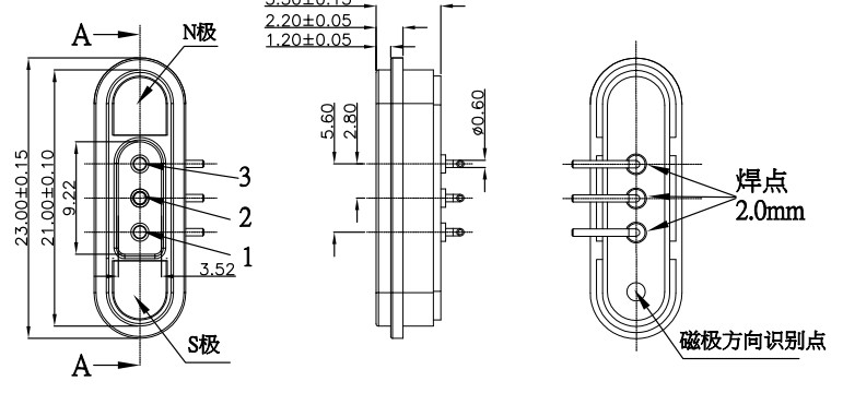 3 Pin Magnetic Connectors 5A Pogo Pin Magnetic Connector 12V Male Female