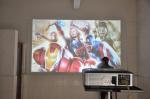 New Arrival HDMI Projector 1280x800Pixels Resolution For Cinema System Beamer