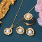 Natural Pearl Baroque Choker Necklace Baroque Pearl Jewelry for Women Wedding