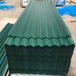 Cold Rolled PPGI Roofing Sheet RAL Color Coated Corrugated Galvanized Steel