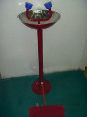 Wholesale Stable Portable Eyewash Station , Red Lab Emergency Eye Wash Station from china suppliers