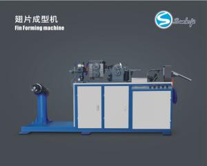 Wholesale High Accuracy Radiator Fin Forming Machine 2.2KW Motor Roller Forming Method from china suppliers