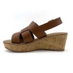 Customized Womens Platform Shoes Leather Upper Material For Casual Party
