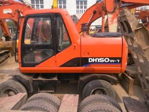 Wholesale Used Doosan Wheel Excavator Doosan DH150W-7 FOR SALE from china suppliers
