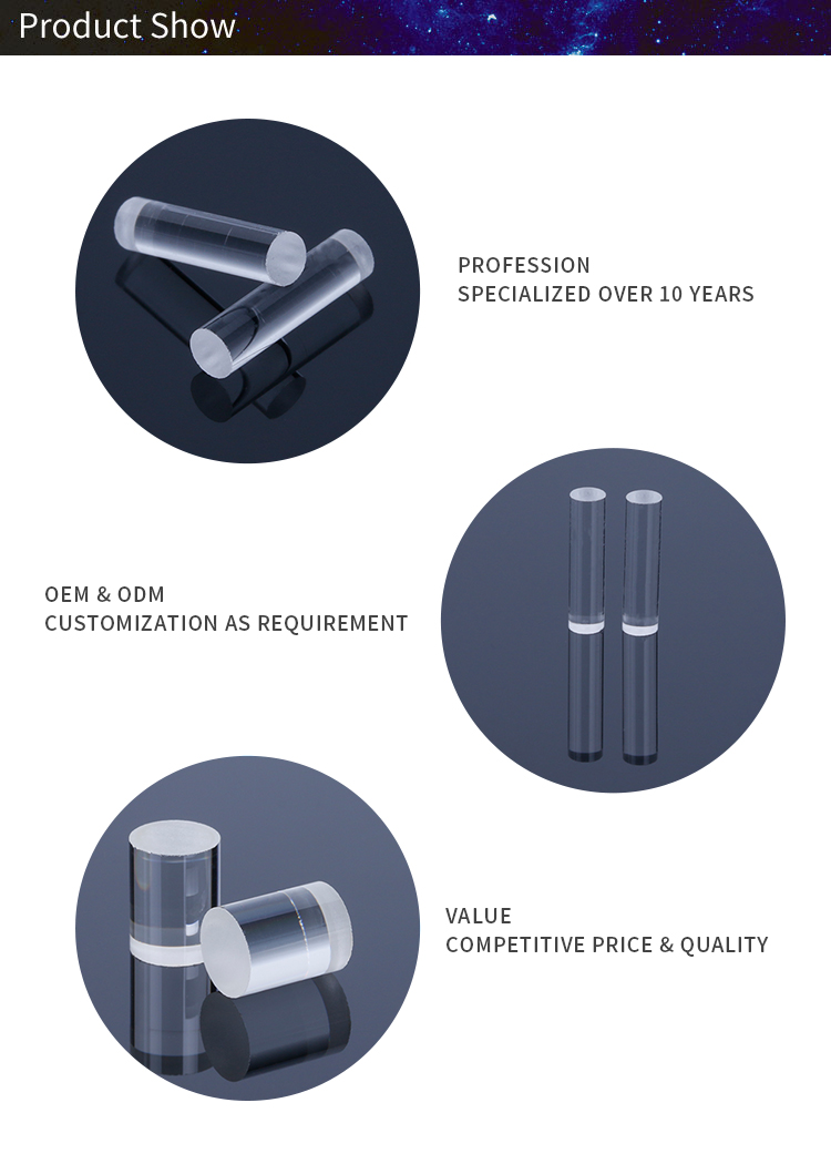 0.5mm To 120mm Glass Optical Components Quartz Micro BK7