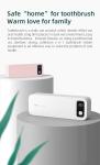 Home Battery UVC Light Sterilizer Smart Wall Mounted Toothbrush Sanitizer