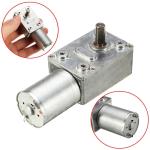 Faradyi Customized Mini Motor 46sw370 12v 18v Dc Electric Worm Gear Reduction