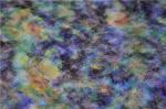 0.65mm Painting Design Printed PU Leather For Jacket , Coat , Bags