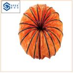 High Temperature Canvas Steel Wire Expansion Hose Smoke Exhaust Fan Soft Air