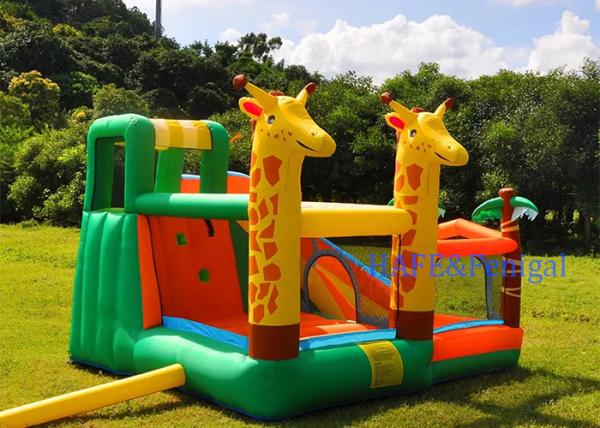 Children Jumping Castle Inflatable Trampoline Garden Activity Dry Slide Bouncing