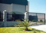 D Section Steel Palisade Fencing , RAL9016 4ft Palisade Fencing