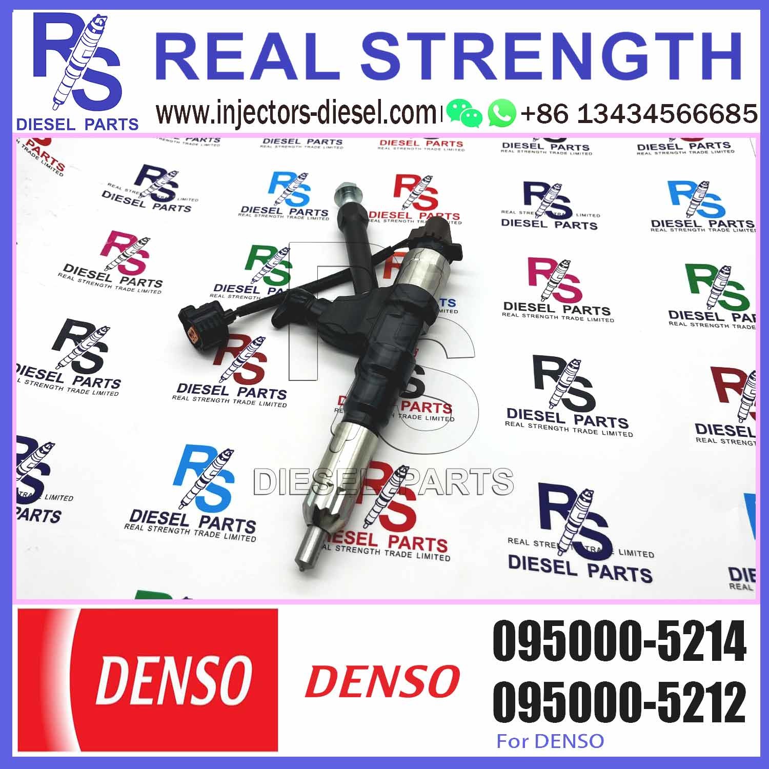 Common Rail Injector 095000-5215 For P11C 23670-E0351 SK450 095000-5212 095000-5214