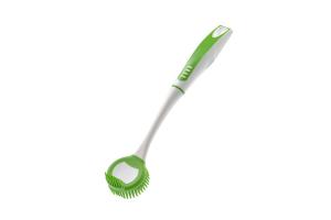 Wholesale Kitchen Brush Scrubber Bottle Washer Brush Rubber Grip Handle Non Scratch Soft Bristles from china suppliers