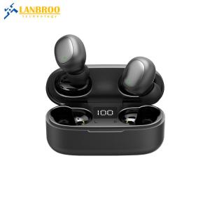 Wholesale Best price wireless bluetooth earphone hot selling binaural wireless earphone lanbroo China factory best selling from china suppliers