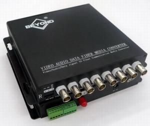 Wholesale 8 channles HDTVI+Audio to Fiber Optic converter from china suppliers
