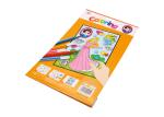 3D Embossing Activity Coloring Sticker Kids Sticker Printing For Children