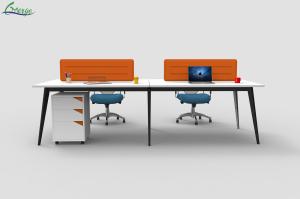 Wholesale 2 Shelves Open Space Office Workstation Designed for Home Office 60 inches from china suppliers