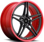 Bmw M4 Wheels 18 19 20 21 22 Inch 5x120 Forged Alloy Custom Rims 2 Pc Red