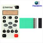 IP67 Flexible Membrane Switch Keypad Metal Dome Membrane Switch