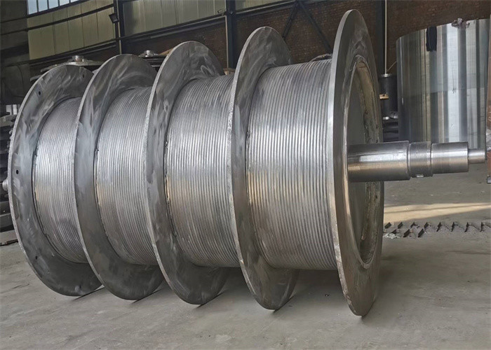 Quadruple Lebus Grooved Cable Winch Drum, Can Simultaneously Coil And Release Rope