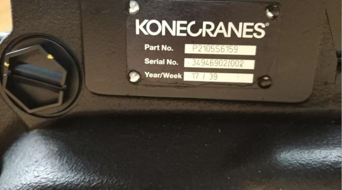 6022.037 Front Lifting Hydraulic Pump Energy Efficiency Konecranes Reach Stacker Parts