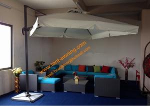 Wholesale Cantilever Parasol with Vent Aluminum Waterproof Outdoor Garden Parasol from china suppliers