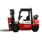 3T Lpg Dual Fuel Forklift Trucks With Nissan K25 Gas Engine CPQYD30