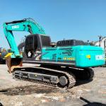 Big Used Excavator Kobelco SK350D Crawler Excavator 1.3-1.6m3 Bucket Capacity 35
