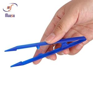 Wholesale Blue Plastic Disposable Tweezers 15.5cm Periodontal Tool from china suppliers