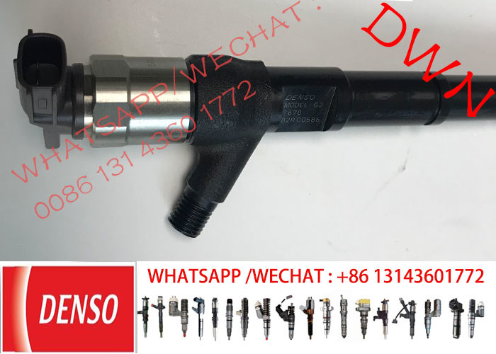 095000-9670 0950009670 ISUZU Eur3 DENSO Fuel Injectors For Truck