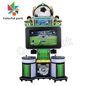 Wholesale Worldcup championship kid indoor ticket redemption soccer Coin Operated happy Soccer arcade game machine from china suppliers