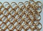 10mm Round Ring Chainmail Weave Stainless Steel Decoration Curtain Chainmail