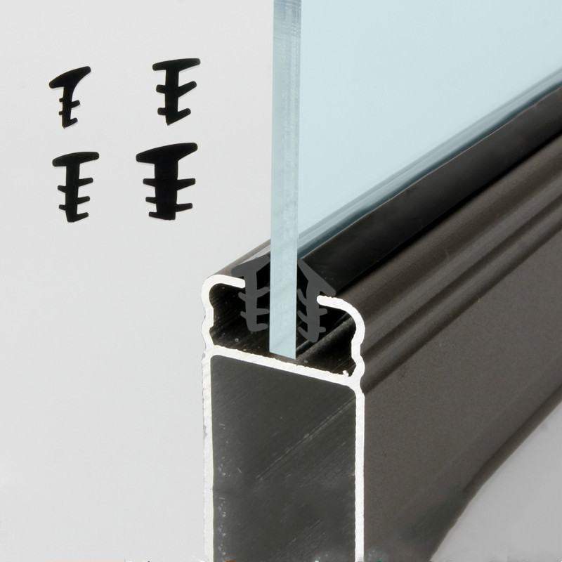 TPE TPR T Shape Rubber Seal UPVC Door And Window Seal OEM ODM