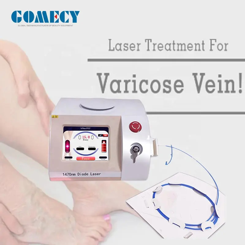 Skin Tightening Fat Removal EVLT Machine 15W 20W Diode Laser Therapy Device